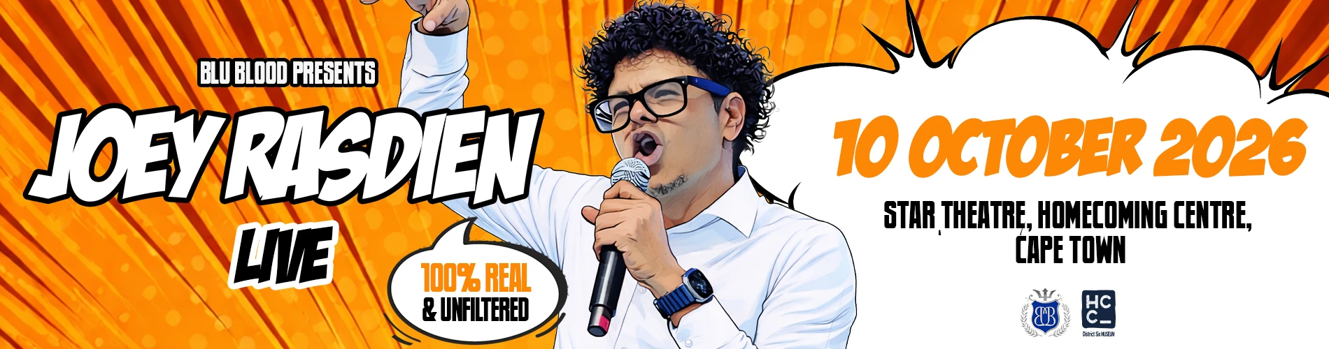 Joey Rasdien Live
